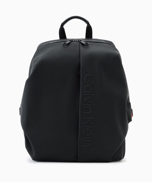 Calvin Klein(カルバン・クライン)の「ラバークリップサイド バックパック(バックパック/リュック・メンズ・オリーブ/ブラック・FREE)」の3枚目の写真