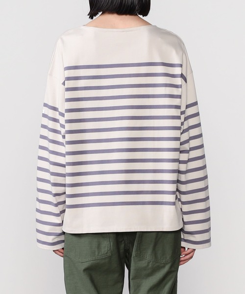 ORCIVAL（オーシバル）の「ORCIVAL DEPUIS 1939 | オーガニックジャージー ボートネックTシャツ WOMEN（Tシャツ/カットソー・レディース・D/A/C/B・1）」の9枚目の写真