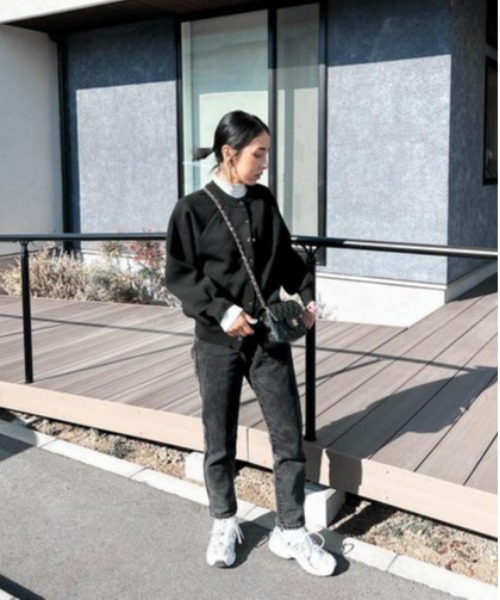 Bonjour Sagan(ボンジュールサガン)の「スナップボタンダンボールカーディガン(カーディガン/ボレロ・レディース・ライトベージュ/ブラック/ブラウン/グリーン/オレンジ/ブルー/ピンク/ネイビー・FREE)」の22枚目の写真