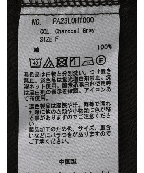 CRAFT STANDARD BOUTIQUE(クラフトスタンダードブティック)の「バンドカラーレイヤードワンピース *◆(ワンピース・レディース・チャコールグレー/インディゴブルー・FREE)」の15枚目の写真