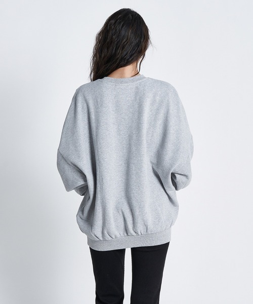 ROXY(ロキシー)の「JIVY PULL OVER/ロキシースウェットトレーナー(スウェット・レディース・パープル/ブラック/グレー・SMALL/MEDIUM/LARGE)」の8枚目の写真