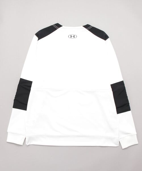 UNDER ARMOUR（アンダーアーマー）の「アンダーアーマー  UA PERFORMANCE KNIT HYBRID CREW（ジャージ・メンズ・ブラック/ホワイト・3L/S/LL/L/M）」の3枚目の写真
