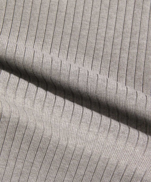 ADAM ET ROPE'（アダムエロペ）の「【WEB・一部実店舗限定】WOOL混リブタートル（ニット/セーター・レディース・チャコールグレー/ライトグレー/ベージュ/グリーン/ベージュ系その他・FREE）」の18枚目の写真