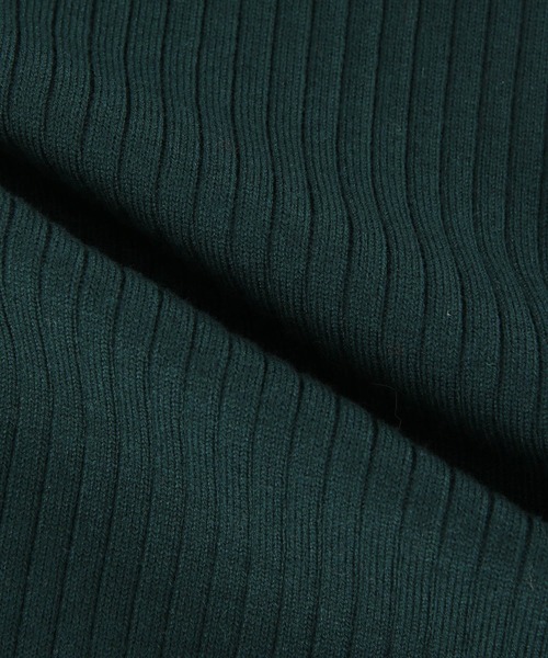 ADAM ET ROPE'（アダムエロペ）の「【WEB・一部実店舗限定】WOOL混リブタートル（ニット/セーター・レディース・チャコールグレー/ライトグレー/ベージュ/グリーン/ベージュ系その他・FREE）」の22枚目の写真