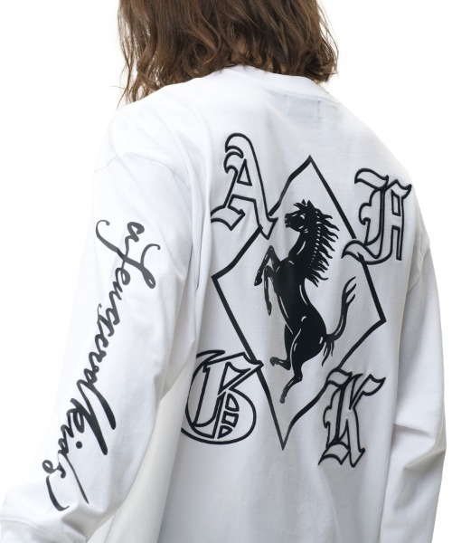 A FEW GOOD KIDS(ア フュー グッド キッズ)の「AFGK-76.LSTEE/アフューグッドキッズ(Tシャツ/カットソー・メンズ・ホワイト/ブラック・L/XL)」の5枚目の写真
