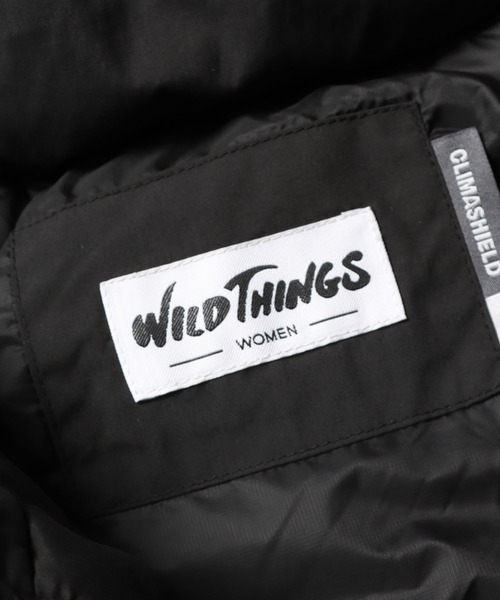 WILD THINGS(ワイルドシングス)の「WILD THINGS/ワイルドシングス W'S MONSTER PARKA'22 モンスターパーカー(ダウンジャケット/コート・レディース・ブラック/ダークブラウン/シルバーグレー・S/M)」の18枚目の写真