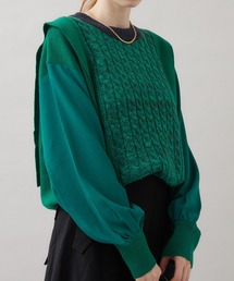 1％ | 1% 多柄編みニット(ニット/セーター)