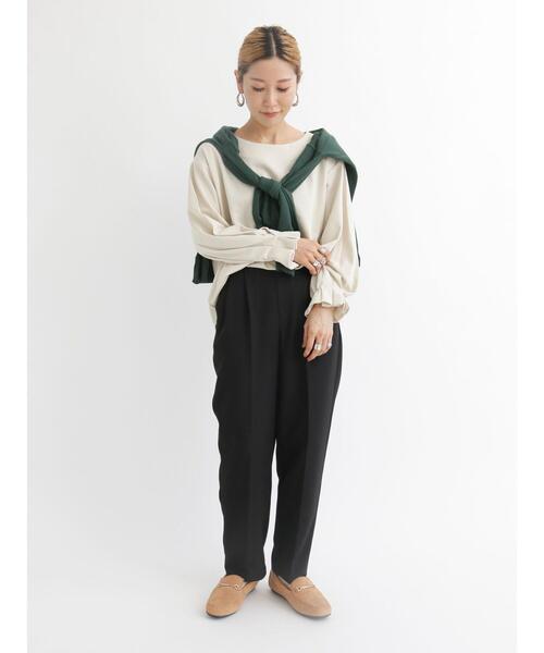 Samansa Mos2 blue（サマンサモスモスブルー）の「ビットファーモカシンシューズ（ドレスシューズ・レディース・ブラック/ブラウン/ベージュ・MEDIUM/LARGE）」の13枚目の写真