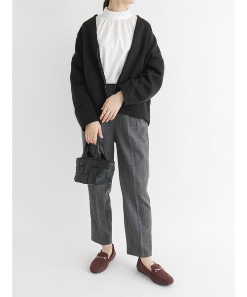 Samansa Mos2 blue（サマンサモスモスブルー）の「ビットファーモカシンシューズ（ドレスシューズ・レディース・ブラック/ブラウン/ベージュ・MEDIUM/LARGE）」の16枚目の写真