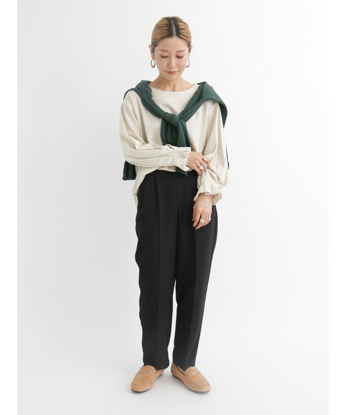 Samansa Mos2 blue（サマンサモスモスブルー）の「ビットファーモカシンシューズ（ドレスシューズ・レディース・ブラック/ブラウン/ベージュ・MEDIUM/LARGE）」の4枚目の写真