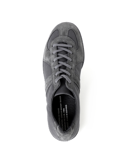 REPRODUCTION OF FOUND(リプロダクションオブファウンド)の「REPRODUCTION OF FOUND 別注 GERMANMILITARY ジャーマントレーナー(スニーカー・メンズ・チャコールグレー・41/42/43/40/44)」の16枚目の写真