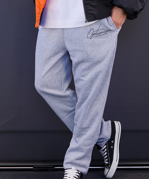 Burner(バーナー)の「【GROOVY STORE】ロゴ入りスウェットパンツ 裏起毛(スウェットパンツ・メンズ・ブラック/ライトブラック/ネイビー/グレー・M/LL/L)」の4枚目の写真