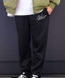 【GROOVY STORE】ロゴ入りスウェットパンツ 裏起毛