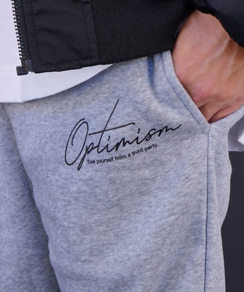 Burner(バーナー)の「【GROOVY STORE】ロゴ入りスウェットパンツ 裏起毛(スウェットパンツ・メンズ・ブラック/ライトブラック/ネイビー/グレー・M/LL/L)」の6枚目の写真