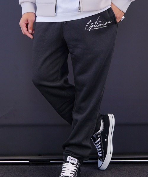 Burner(バーナー)の「【GROOVY STORE】ロゴ入りスウェットパンツ 裏起毛(スウェットパンツ・メンズ・ブラック/ライトブラック/ネイビー/グレー・M/LL/L)」の10枚目の写真