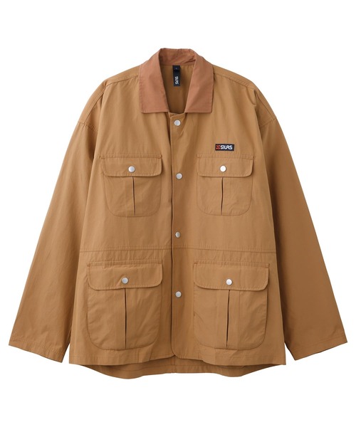 SILAS(サイラス)の「MULTI POCKET JACKET(ミリタリージャケット・メンズ・ブラック/マルチ/ブラウン・M/L/XL)」の5枚目の写真