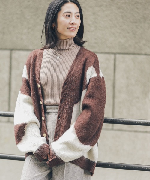 TOWNCRAFT（タウンクラフト）の「『別注』TOWNCRAFT×Sonny Label　ジャガードカーディガン（カーディガン/ボレロ・メンズ・イエロー系その他/ブラウン系その他/グリーン系その他・MEDIUM/LARGE）」の17枚目の写真