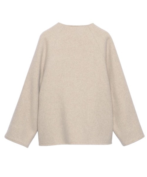 anuans（アニュアンス）の「ノーカラーリバーショートコート（ノー