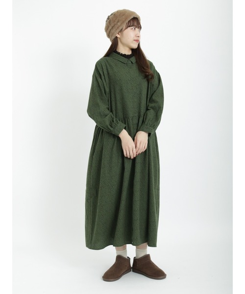 Samansa Mos2(サマンサ モスモス)の「【マシンウォッシャブル】フリルリブタートルネックニット(ニット/セーター・レディース・オフホワイト/ブルー/チャコール/パープル・フリ-)」の8枚目の写真