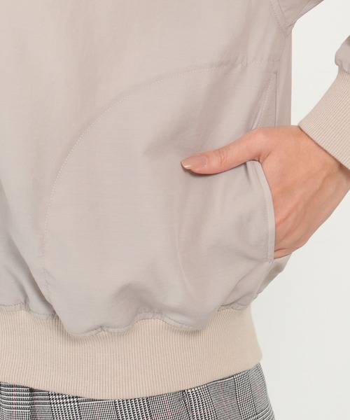 ikka（イッカ）の「シアMA-1（MA-1・レディース・ベージュ/チャコールグレー・M/L）」の6枚目の写真