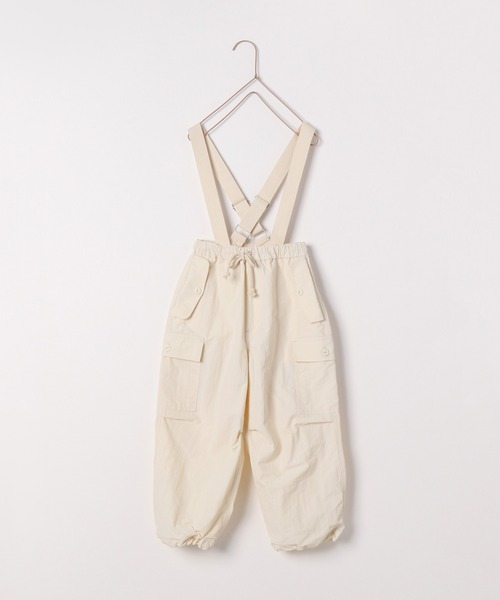 LOWRYS FARM(ローリーズファーム)の「パラシュートパンツ 185760(カーゴパンツ・キッズ・ネイビー/カーキ/オフホワイト・110cm/120cm/150cm/130cm/140cm)」の4枚目の写真