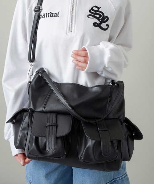 4*4様 afb 黒 ショルダーバッグ　レザー 4*4様 afb 黒 ショルダーバッグ レザー 楽天市場】ショルダーバッグ