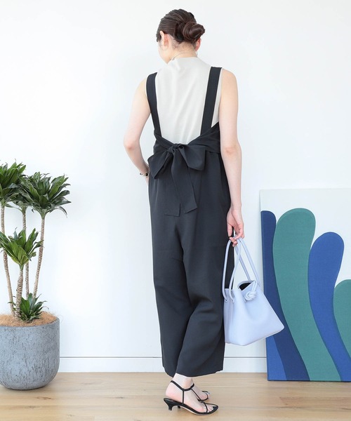 BEAMS HEART(ビームスハート)の「BEAMS HEART / ノースリーブ ハイネック プルオーバー(Tシャツ/カットソー・レディース・ブラック/ライトオリーブ/モカ/グレー系その他/パープル系その他3/ダークグリーン・FREE)」の16枚目の写真