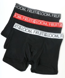 FRUIT OF THE LOOM（フルーツオブザルーム）の「FRUIT OF THE LOOM/フルーツオブザルーム 3枚セット 無地 ボクサーパンツ 3P SET（ボクサーパンツ）」
