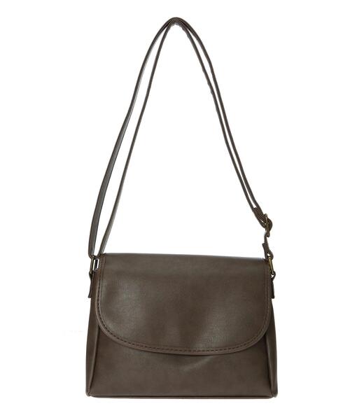 Samansa Mos2（サマンサ モスモス）の「フラップショルダーバッグ（ハンドバッグ・レディース・オフホワイト/ベージュ/ブラウン・ﾌﾘ-）」の17枚目の写真