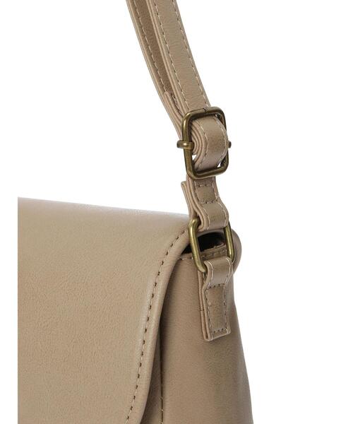 Samansa Mos2（サマンサ モスモス）の「フラップショルダーバッグ（ハンドバッグ・レディース・オフホワイト/ベージュ/ブラウン・ﾌﾘ-）」の20枚目の写真