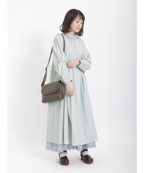 Samansa Mos2（サマンサ モスモス）の「フラップショルダーバッグ（ハンドバッグ・レディース・オフホワイト/ベージュ/ブラウン・ﾌﾘ-）」の7枚目の写真