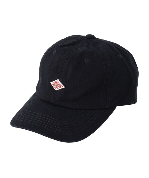 DANTON（ダントン）の「CHINO CLOTH 6PANEL CAP（キャップ・レディース・ベージュ/アイボリー/ブラック/レッド/ネイビー・F）」の4枚目の写真