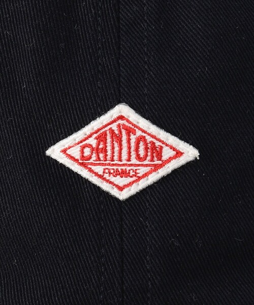 DANTON（ダントン）の「CHINO CLOTH 6PANEL CAP（キャップ・レディース・ベージュ/アイボリー/ブラック/レッド/ネイビー・F）」の6枚目の写真