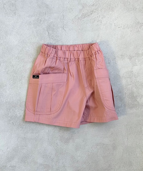 Life Support Products（ライフサポートプロダクツ）の「ポプリンビッグポケットショートパンツ(80～150cm)（その他パンツ・キッズ・ブラウン/ベージュ/チャコール/マスタード/オリーブ/ライトピンク・80/90/95/100/110/120/130/140/150）」の6枚目の写真
