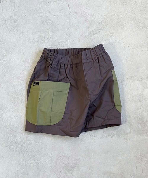 Life Support Products（ライフサポートプロダクツ）の「ポプリンビッグポケットショートパンツ(80～150cm)（その他パンツ・キッズ・ブラウン/ベージュ/チャコール/マスタード/オリーブ/ライトピンク・80/90/95/100/110/120/130/140/150）」の21枚目の写真