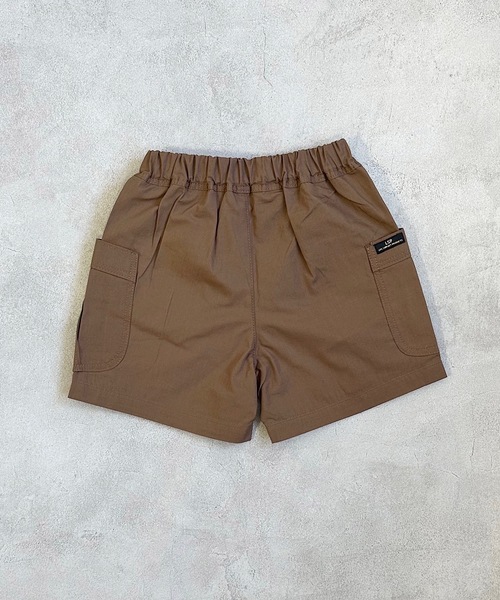 Life Support Products（ライフサポートプロダクツ）の「ポプリンビッグポケットショートパンツ(80～150cm)（その他パンツ・キッズ・ブラウン/ベージュ/チャコール/マスタード/オリーブ/ライトピンク・80/90/95/100/110/120/130/140/150）」の8枚目の写真