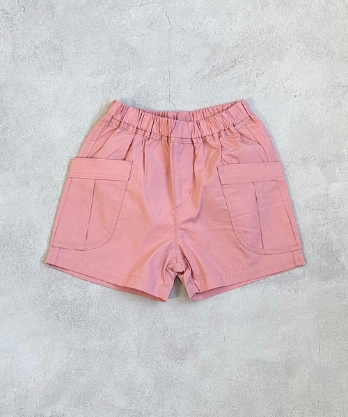 Life Support Products（ライフサポートプロダクツ）の「ポプリンビッグポケットショートパンツ(80～150cm)（その他パンツ・キッズ・ブラウン/ベージュ/チャコール/マスタード/オリーブ/ライトピンク・80/90/95/100/110/120/130/140/150）」の10枚目の写真