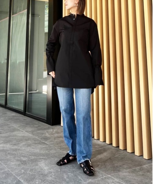 Whim Gazette（ウィムガゼット）の「【2.718】ナローグルカサンダル（サンダル・レディース・ホワイト/ブラック・38/36/37）」の16枚目の写真