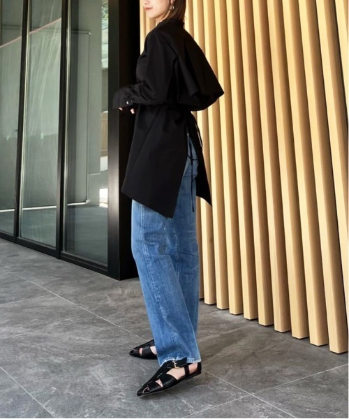 Whim Gazette（ウィムガゼット）の「【2.718】ナローグルカサンダル（サンダル・レディース・ホワイト/ブラック・38/36/37）」の17枚目の写真