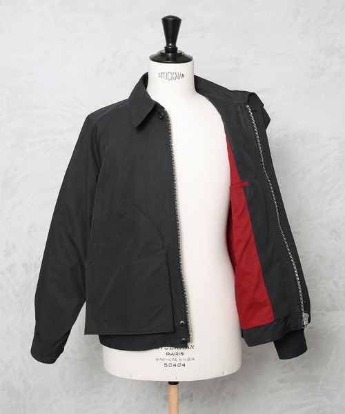 WAIPER.inc（ワイパーインク）の「ALMW by WAIPER WILA-SWTP Harrington jacket MADE IN JAPAN（ブルゾン・メンズ・ブラック・L/XL）」の15枚目の写真