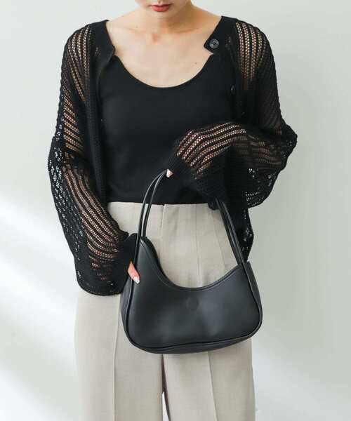 SENSE OF PLACE by URBAN RESEARCH(センスオブプレイスバイアーバンリサーチ)の「ラウンドハンドバッグ(ハンドバッグ・レディース・ブラック/ブルー/アイボリー・ONE)」の12枚目の写真