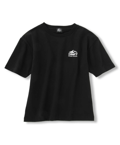 CAMP7(キャンプセブン)の「CAMP7(キャンプ7)【抗菌防臭】バックプリントTシャツ(Tシャツ/カットソー・キッズ・ブラック/ホワイト・130/140/160/150/120/105)」の9枚目の写真