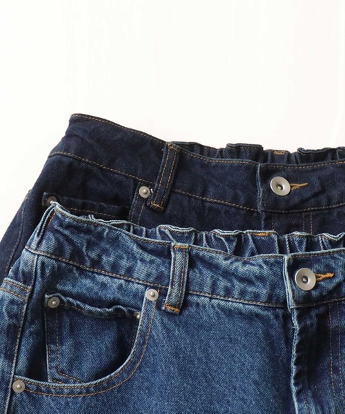 antiqua（アンティカ）の「バルーンシルエットデニム（デニムパンツ・レディース・ブルー系その他/インディゴブルー・FREE）」の17枚目の写真