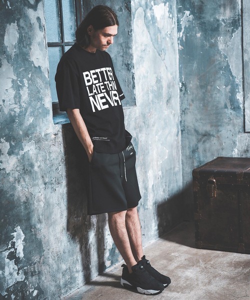NOISESCAPE(ノイズスケープ)の「mt8435-Printed T-shirt(impact logo) Tシャツ(Tシャツ/カットソー・メンズ・ホワイト/ブラック・M/S/L)」の10枚目の写真
