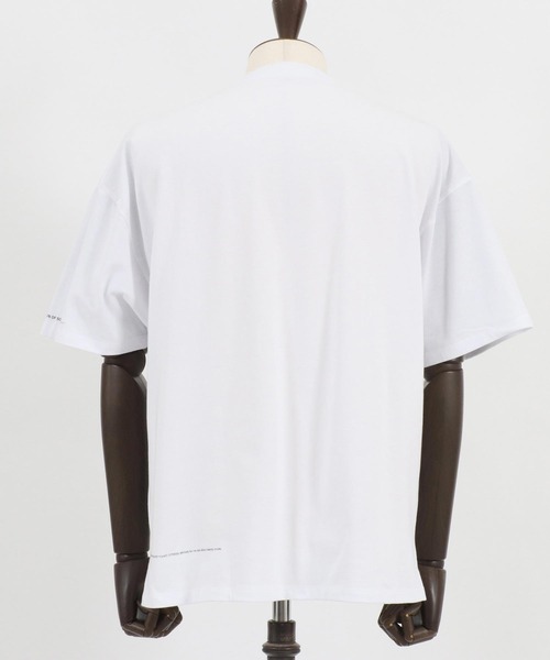 NOISESCAPE(ノイズスケープ)の「mt8435-Printed T-shirt(impact logo) Tシャツ(Tシャツ/カットソー・メンズ・ホワイト/ブラック・M/S/L)」の14枚目の写真