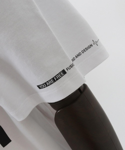 NOISESCAPE(ノイズスケープ)の「mt8435-Printed T-shirt(impact logo) Tシャツ(Tシャツ/カットソー・メンズ・ホワイト/ブラック・M/S/L)」の16枚目の写真