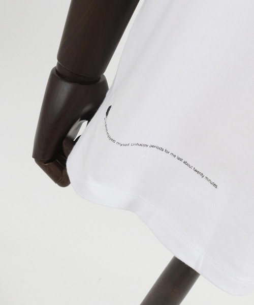 NOISESCAPE(ノイズスケープ)の「mt8435-Printed T-shirt(impact logo) Tシャツ(Tシャツ/カットソー・メンズ・ホワイト/ブラック・M/S/L)」の19枚目の写真