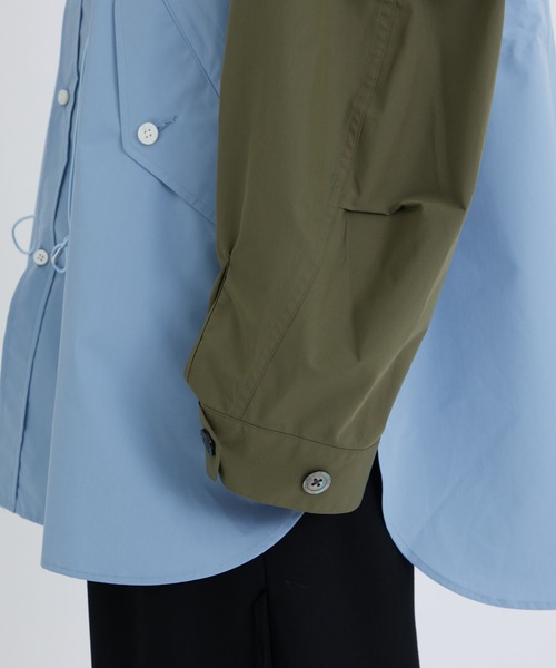 FUMITO GANRYU/フミト ガンリュウ】M-51 cleric shirt jacket