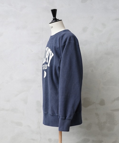 BARNS OUTFITTERS(バーンズアウトフィッターズ)の「WAIPER別注!90's CREW SWEAT br-23125wp(スウェット・メンズ・ブラック/ネイビー・M/L/XL)」の7枚目の写真