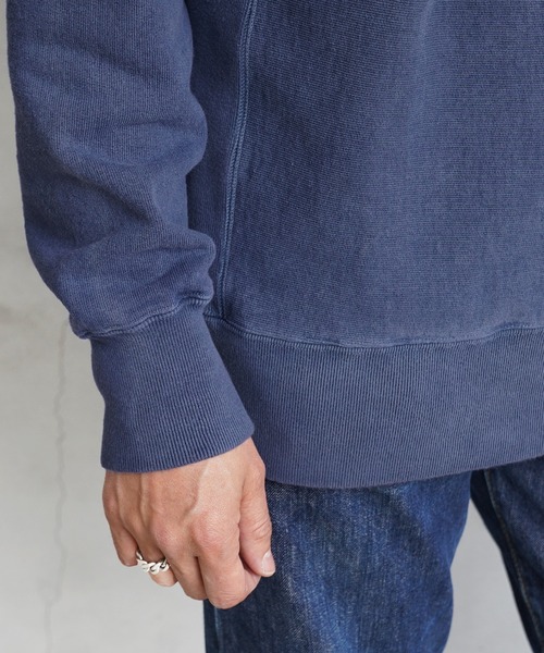 BARNS OUTFITTERS(バーンズアウトフィッターズ)の「WAIPER別注!90's CREW SWEAT br-23125wp(スウェット・メンズ・ブラック/ネイビー・M/L/XL)」の17枚目の写真